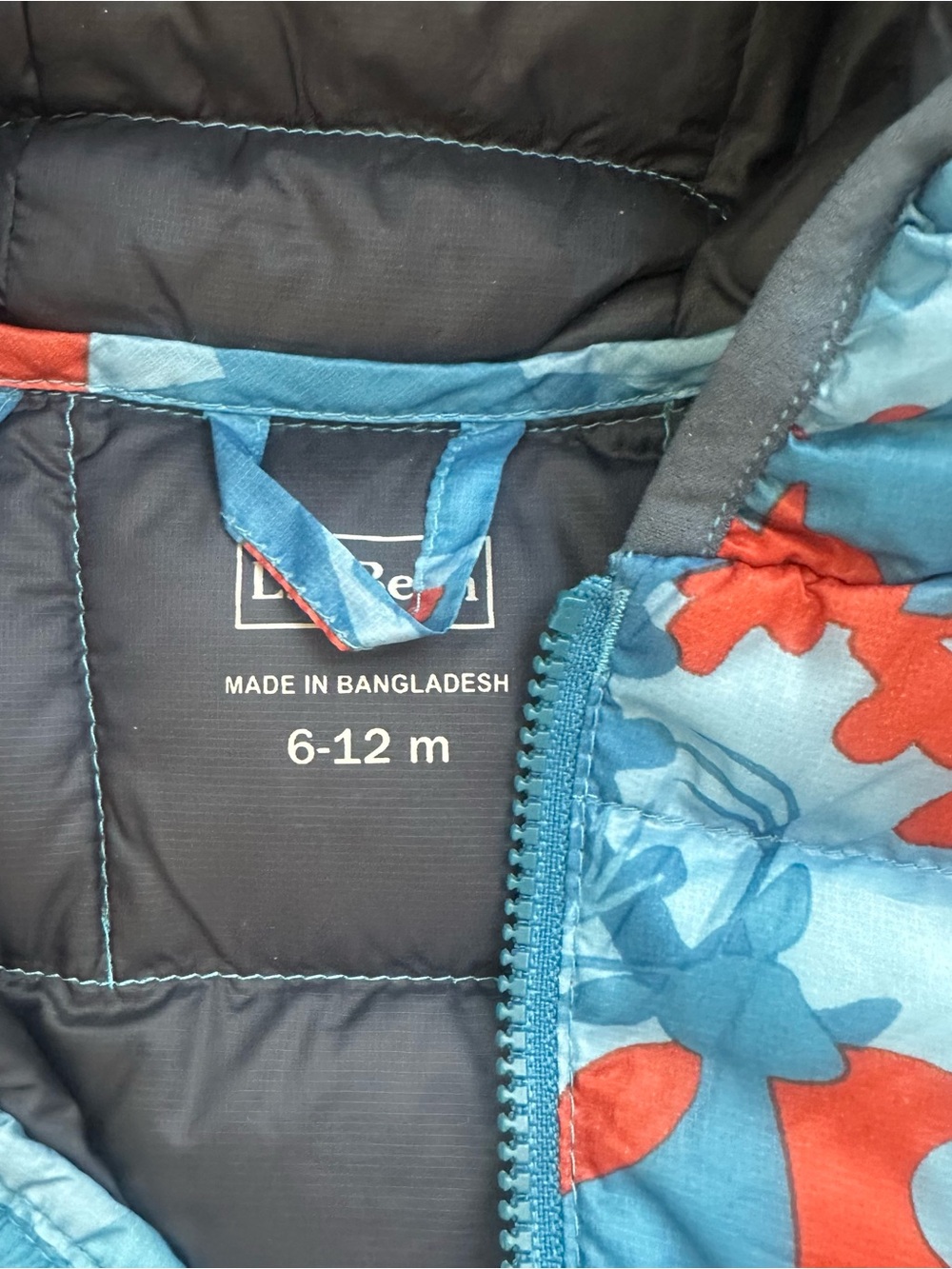 L.L. Bean Ultralight 650 Fill Power Down Bunting 6-12 mo - Picture 3 of 7